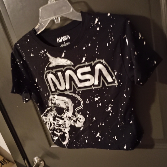 NASA Black Graphic Women's Top - Picture 2 of 5